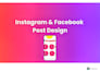design eye catching instagram and facebook post templates